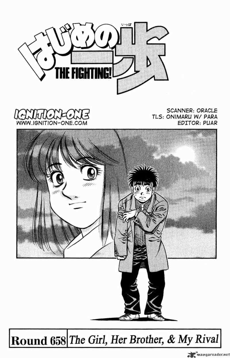 Hajime no Ippo: Fighting Spirit, Chapter 658 image 01